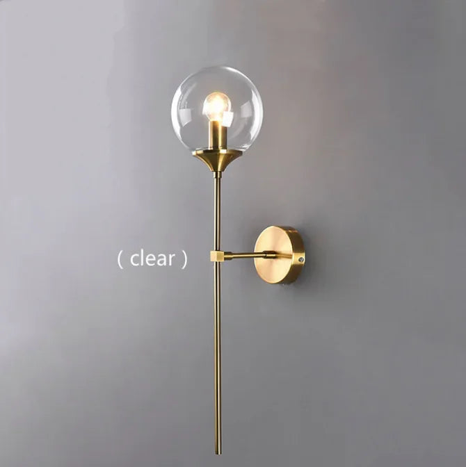 Globe & Stem Wall Sconce
