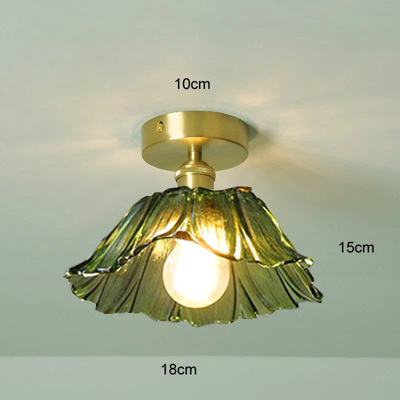 Petal Glass Ceiling Light