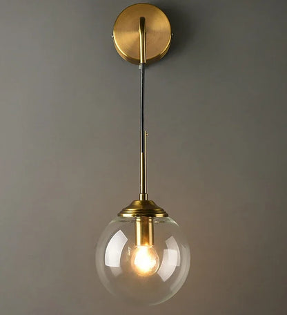 Globe & Stem Wall Sconce
