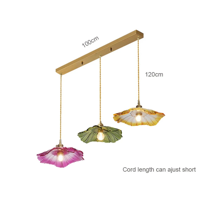 Petal Glass Ceiling Light