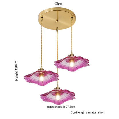 Petal Glass Ceiling Light