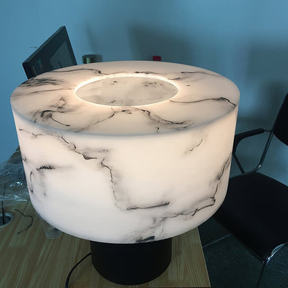 Small Solid Alabaster Table Lamp, view 10