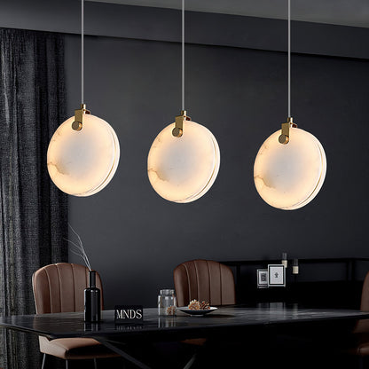 Soho Alabaster Pendant Light – Dimmable, view 12