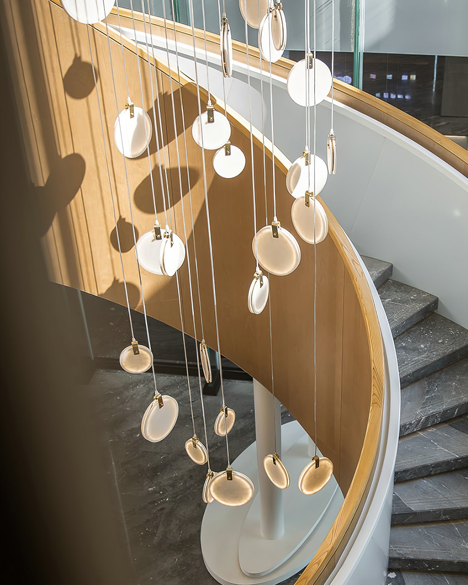 Soho Alabaster Pendant Light – Dimmable, view 19