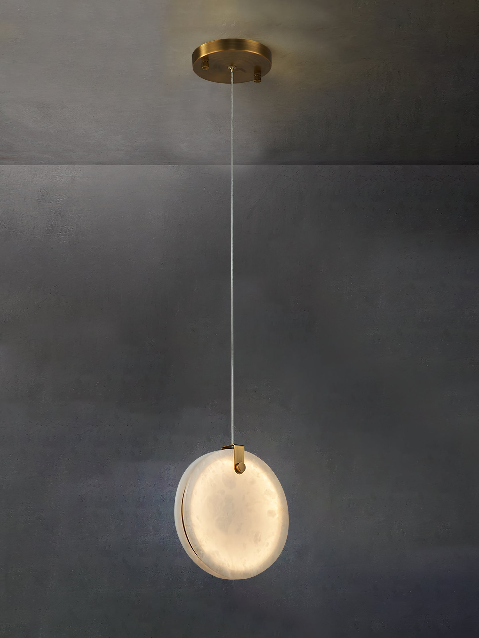 Soho Alabaster Pendant Light – Dimmable, view 21