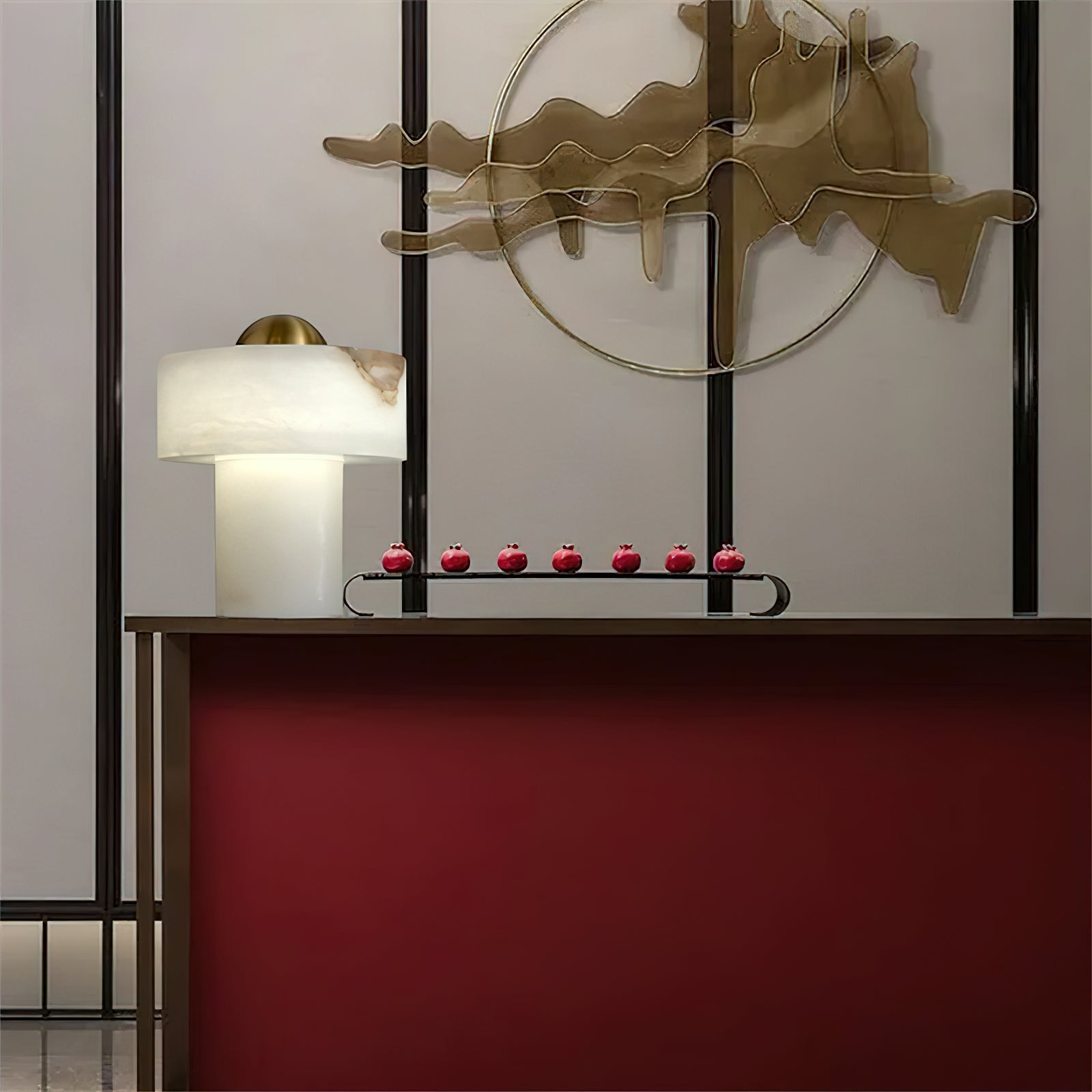 Stone Alabaster Table Light, view 4