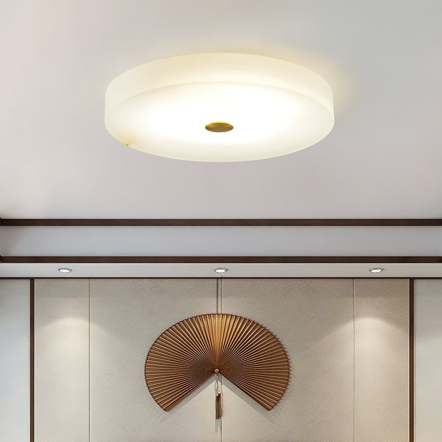 Tamoor Alabaster Ceiling Light, view 8