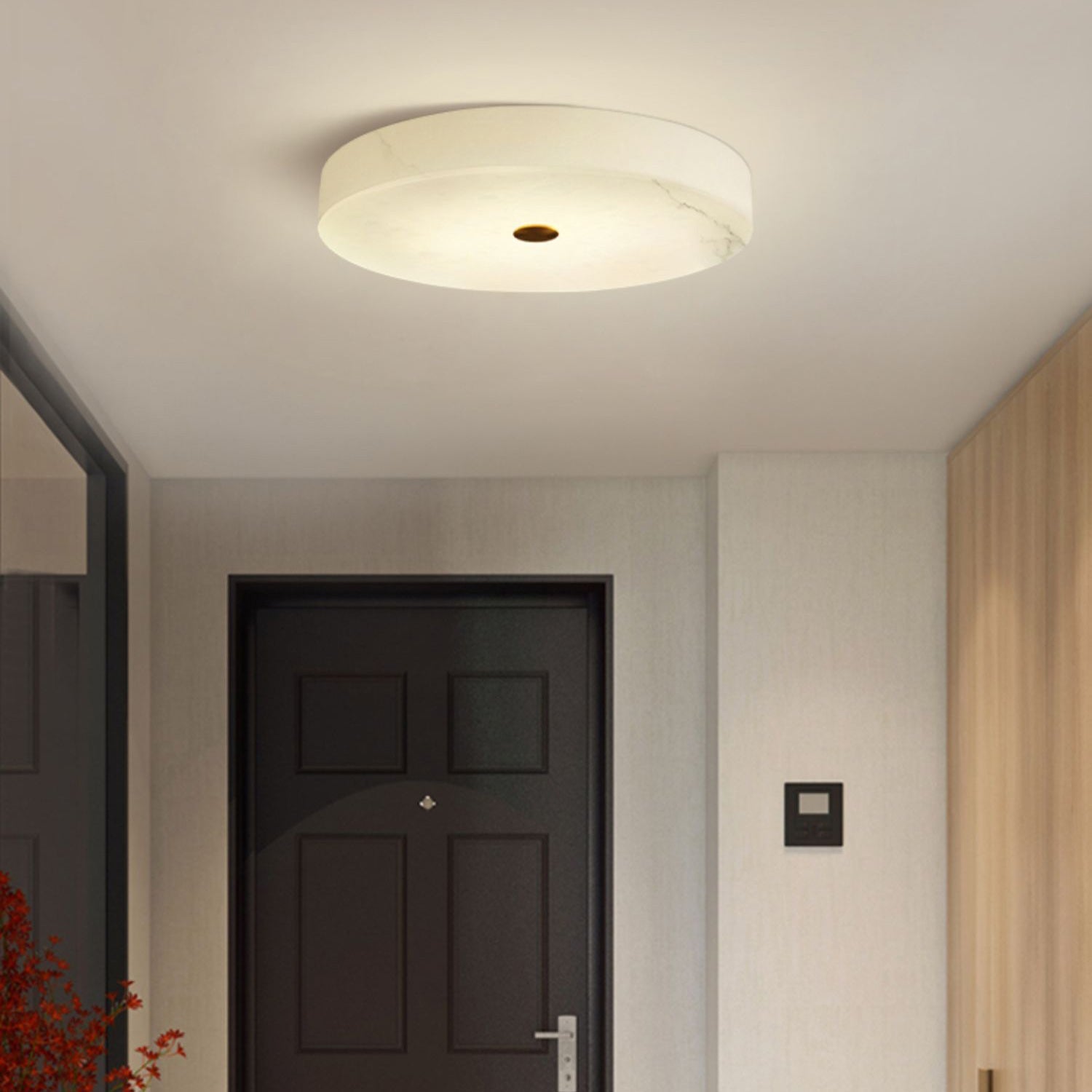 Tamoor Alabaster Ceiling Light, view 10