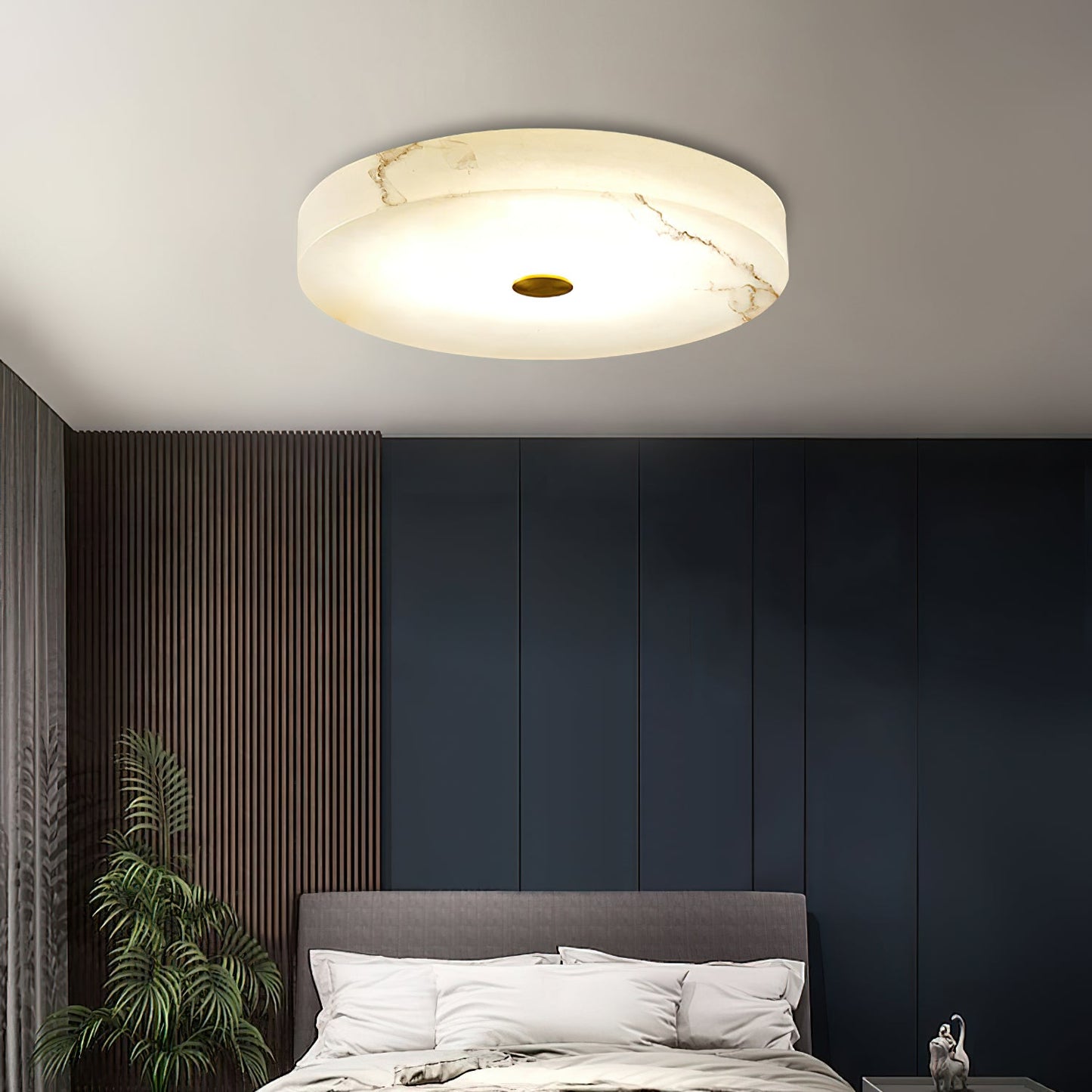Tamoor Alabaster Ceiling Light, view 12