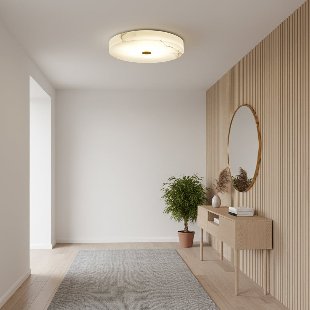 Tamoor Alabaster Ceiling Light, view 6