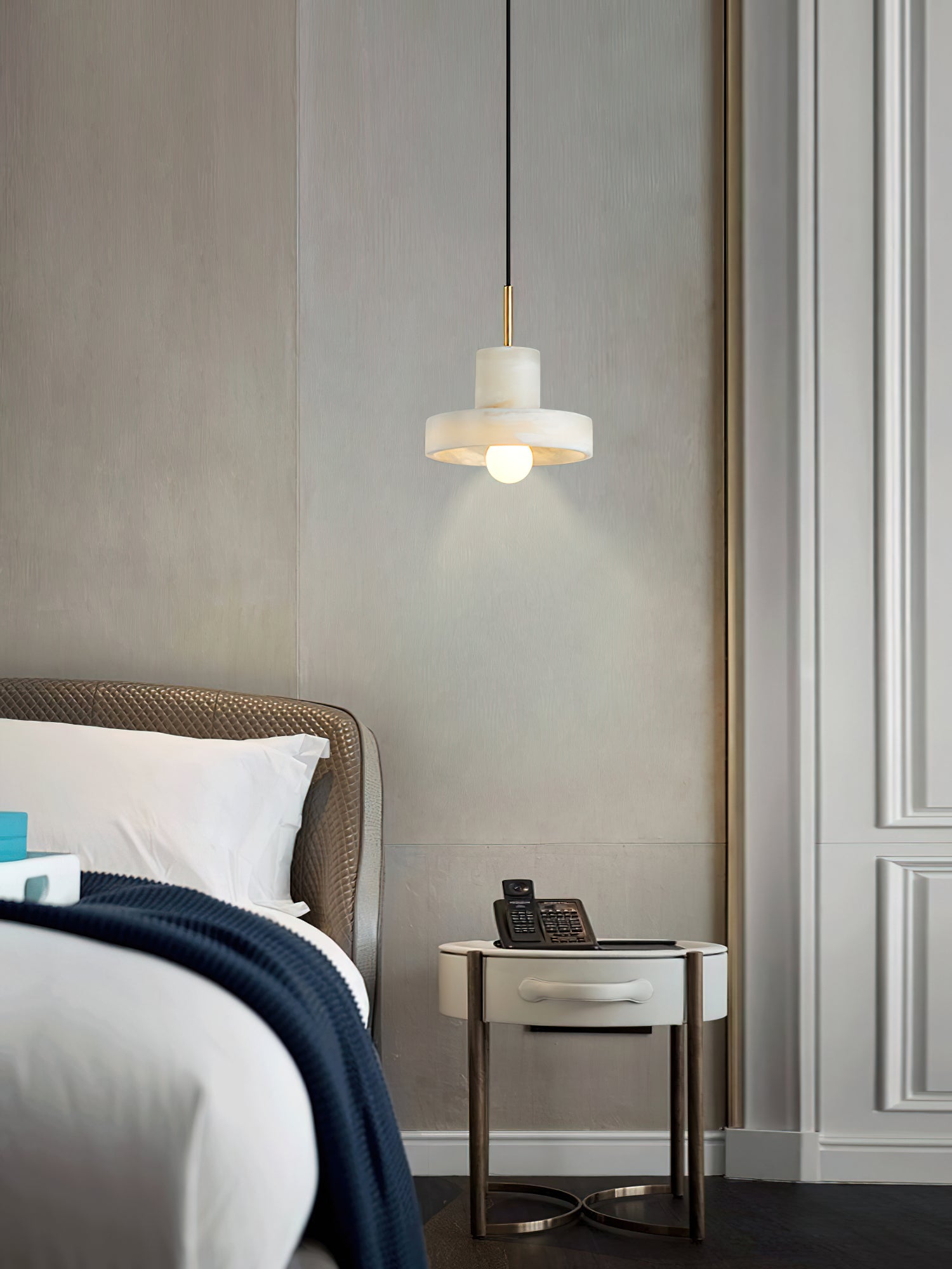 Universo ST Alabaster Pendant Lamp, detail