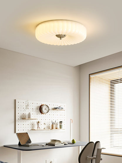Willa Glass Flush Mount Ceiling Light, view 24