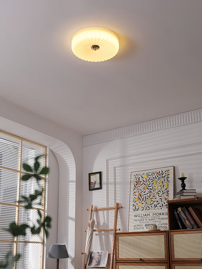 Willa Glass Flush Mount Ceiling Light, view 34