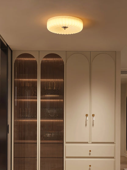 Willa Glass Flush Mount Ceiling Light, view 36