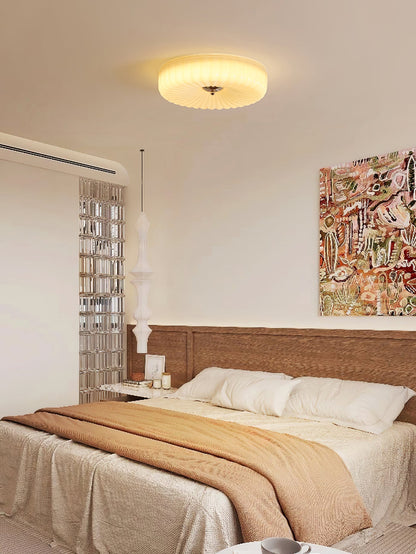 Willa Glass Flush Mount Ceiling Light, view 37