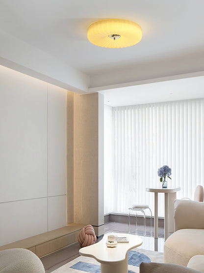 Willa Glass Flush Mount Ceiling Light, view 43