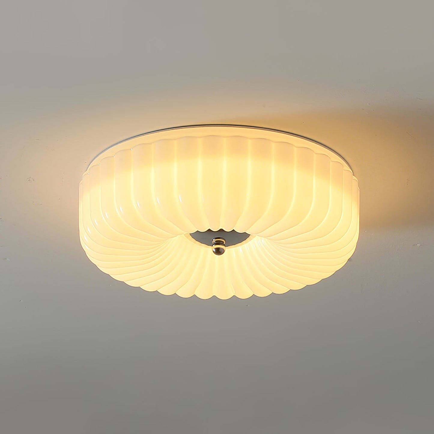 Willa Glass Flush Mount Ceiling Light, view 50