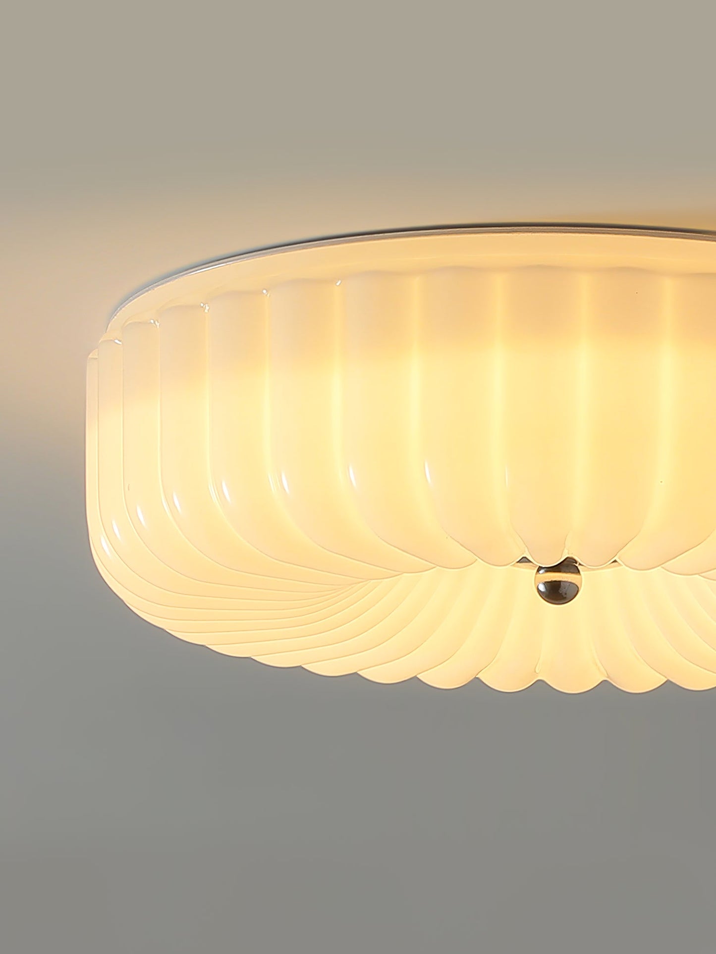 Willa Glass Flush Mount Ceiling Light, view 52