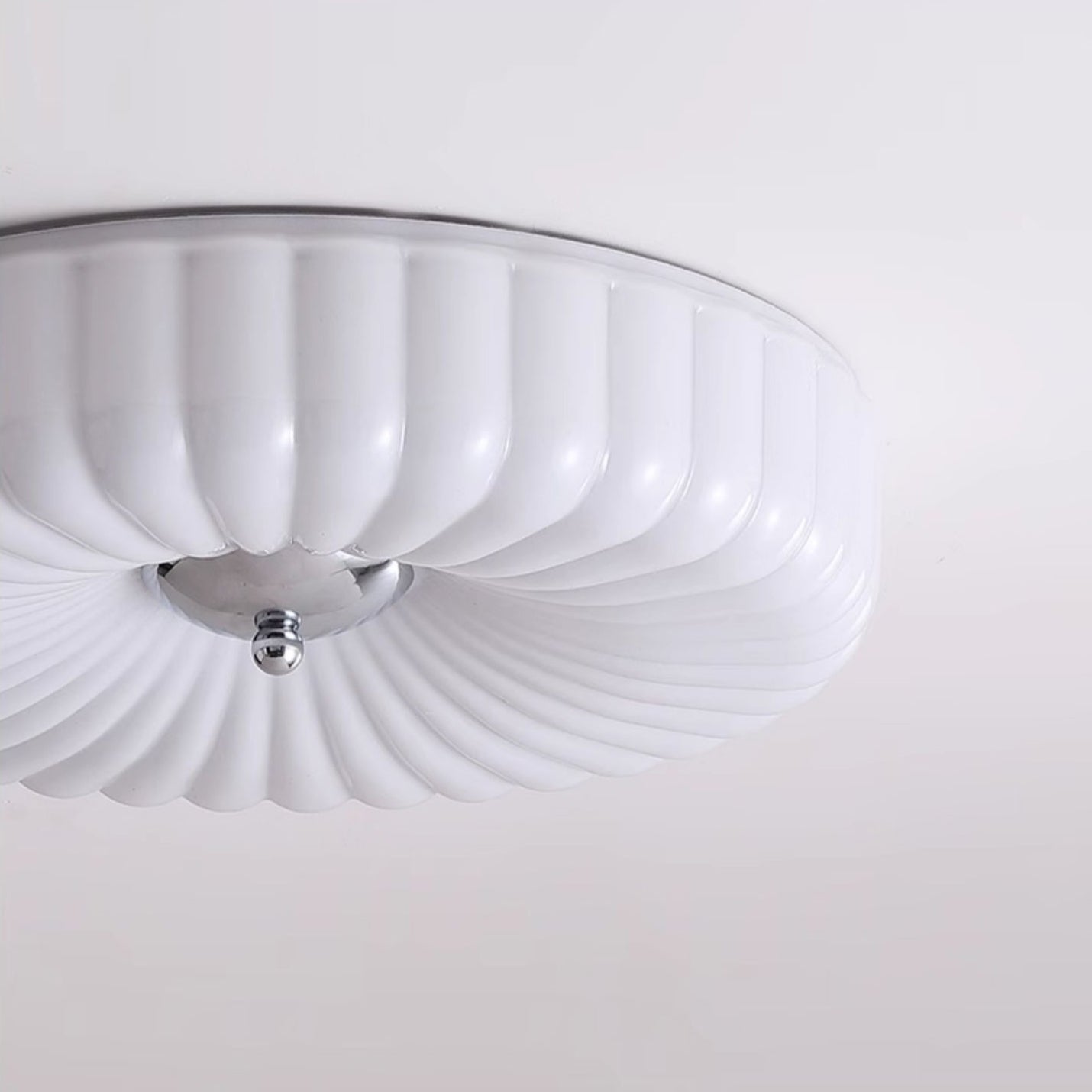 Willa Glass Flush Mount Ceiling Light, view 53