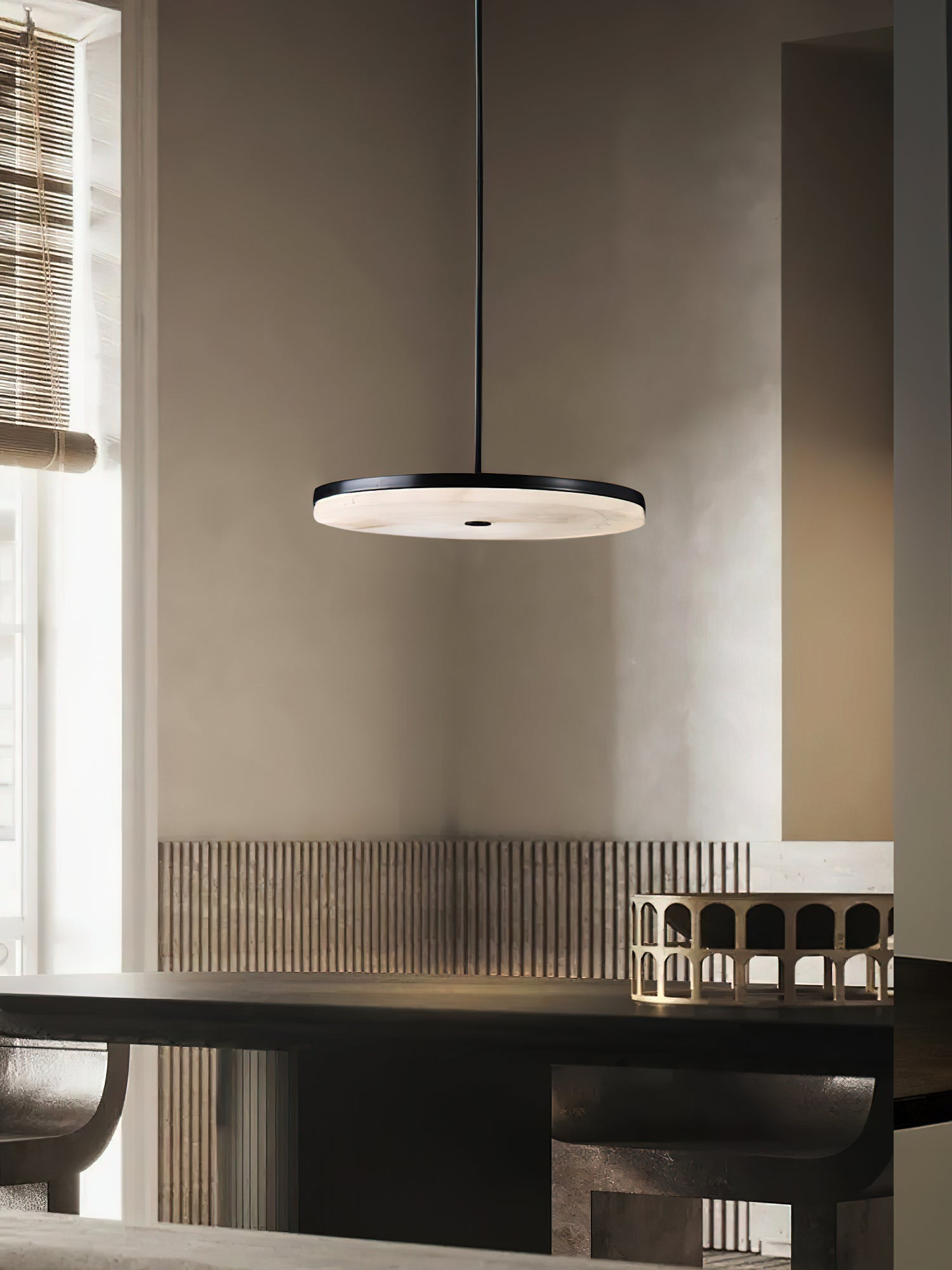 Wyatt Alabaster Pendant Light, view 10