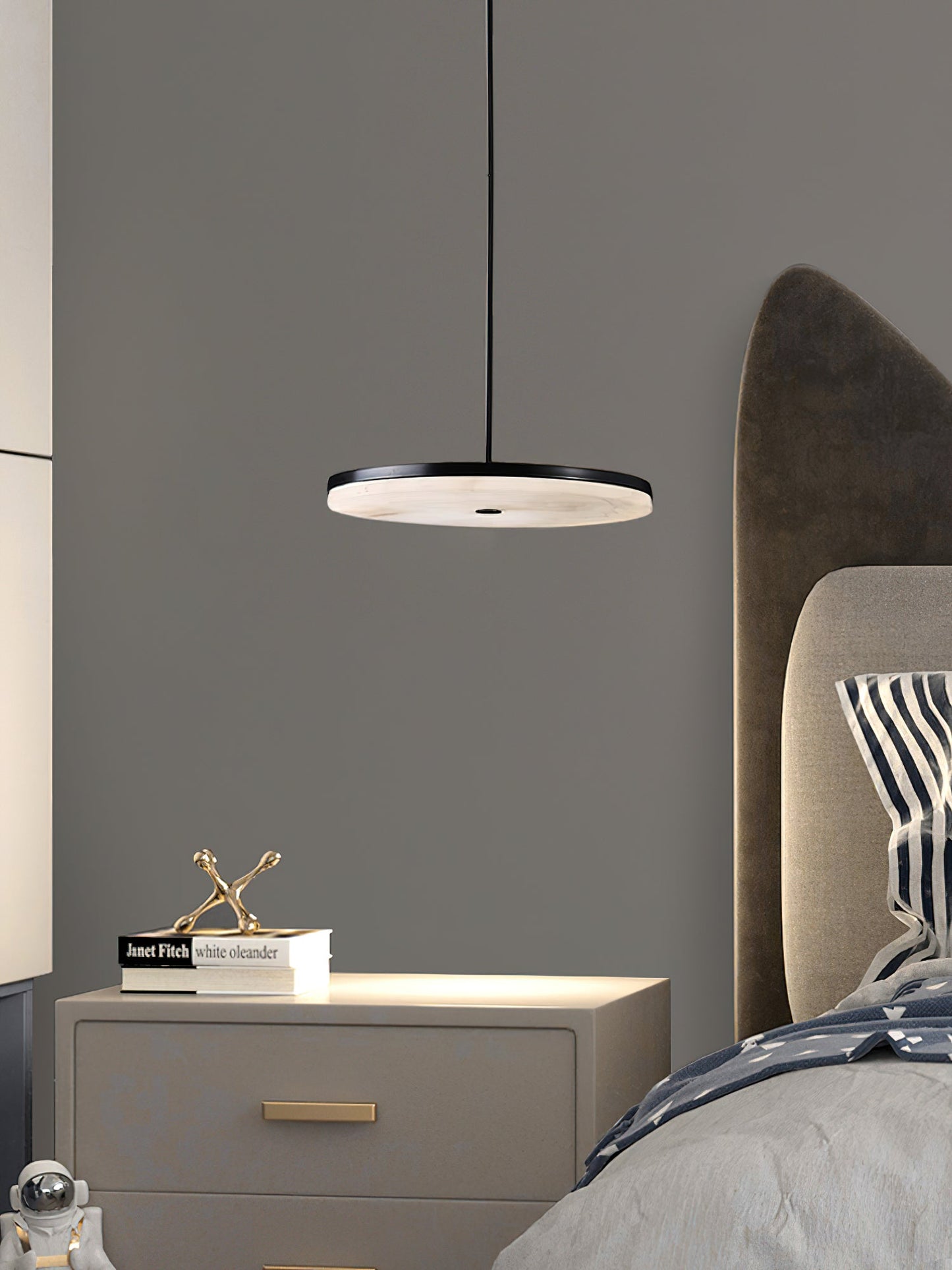 Wyatt Alabaster Pendant Light, view 13
