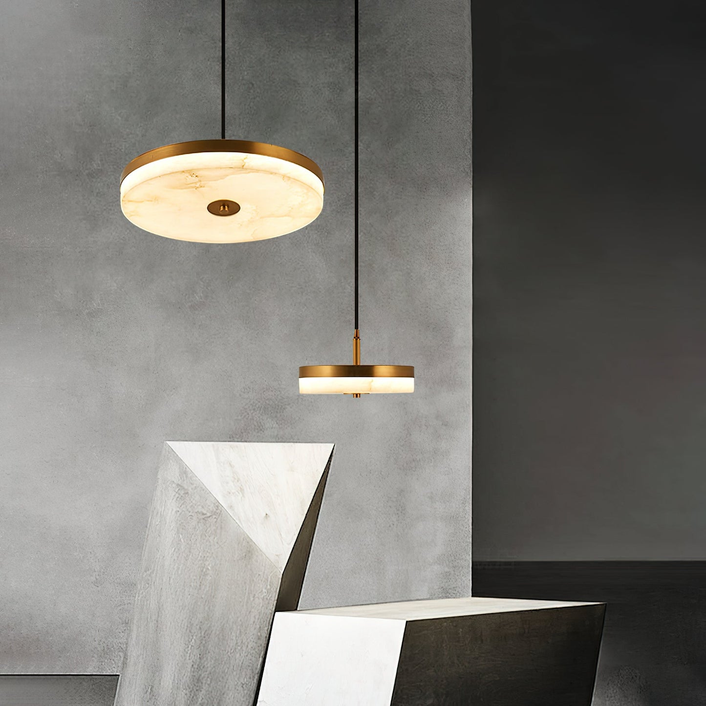 Wyatt Alabaster Pendant Light, view 6