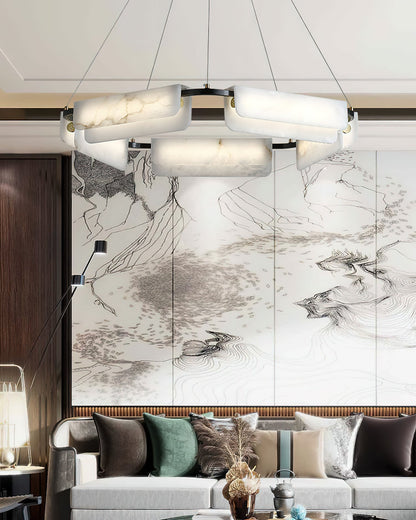 Years Alabaster Chandelier, view 10