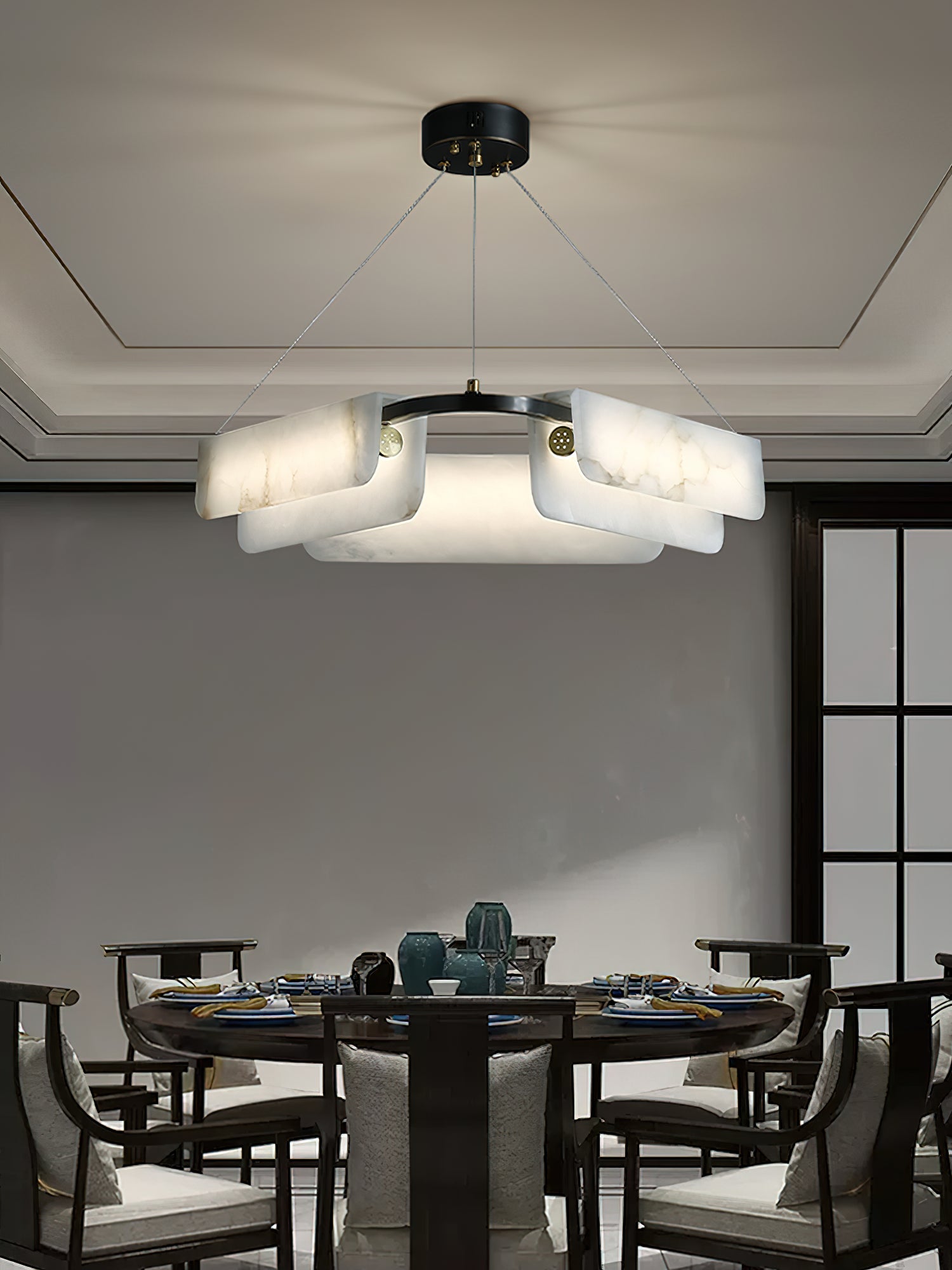 Years Alabaster Chandelier, view 18