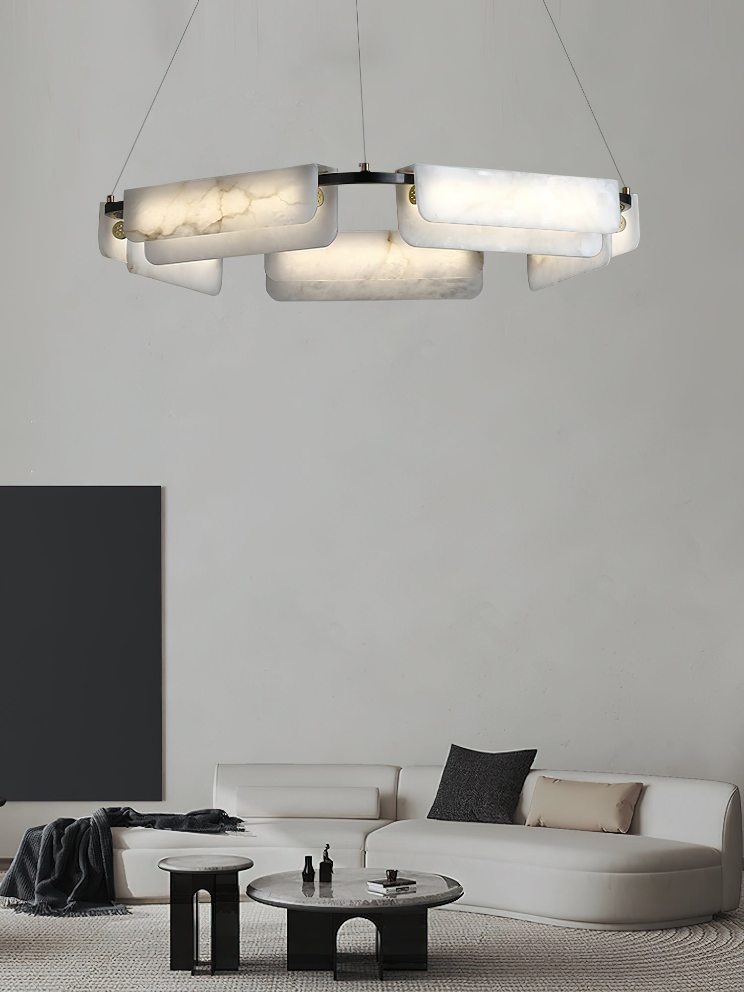 Years Alabaster Chandelier, view 8