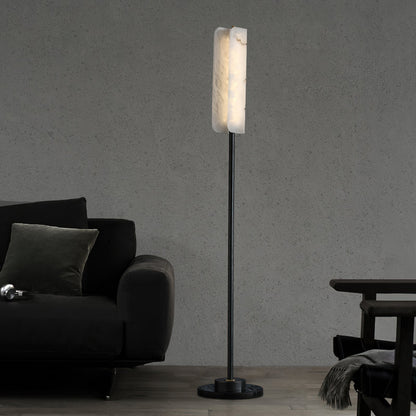 Years Alabaster Floor Lamp, detail