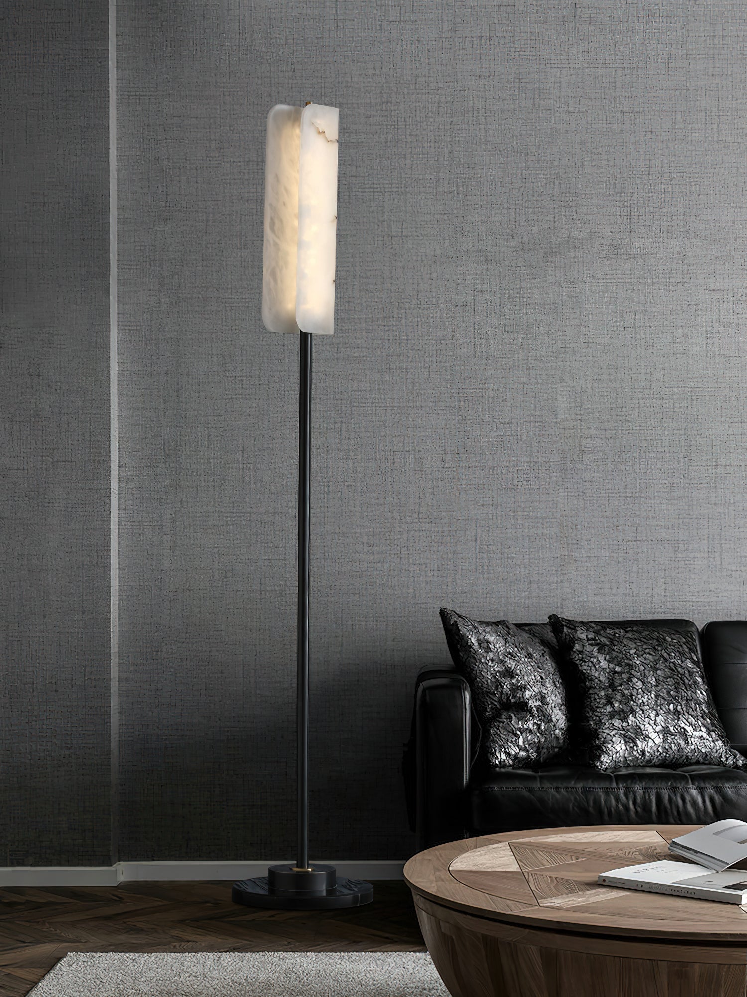 Years Alabaster Floor Lamp, view 6