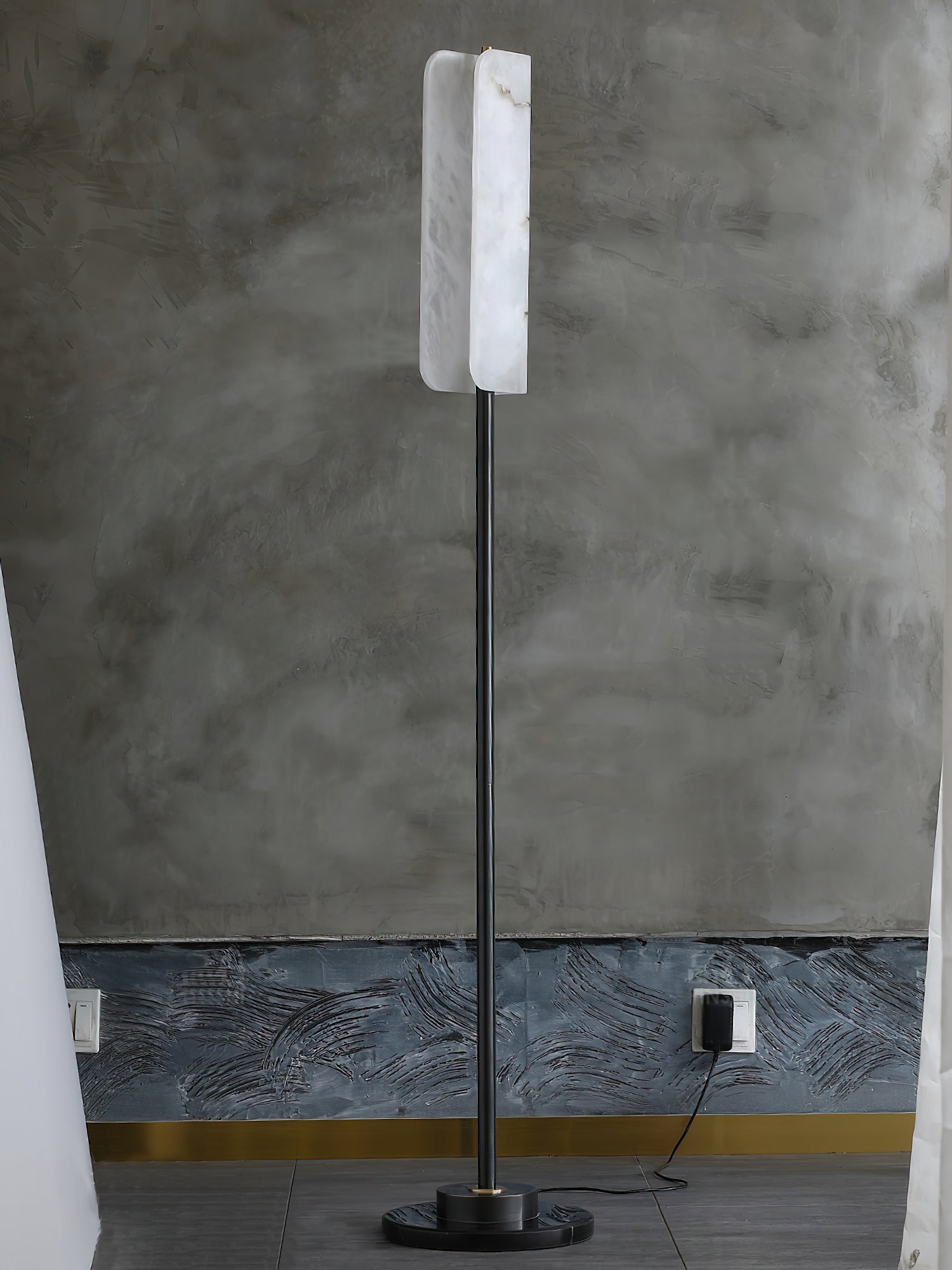 Years Alabaster Floor Lamp, view 5