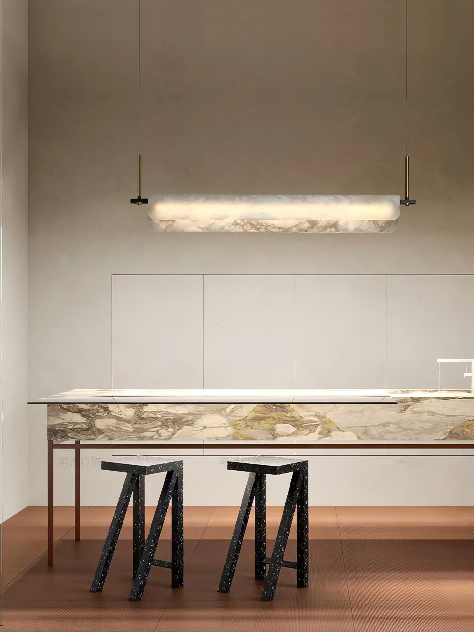 Years Alabaster Pendant Light, view 5